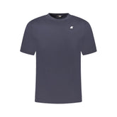 K-WAY Blue Cotton Men T-Shirt